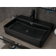 Раковина накладная Gid Bm9256 53375 черная матовая 60x42x14