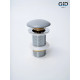 Клапан донный GID без перелива  Gmh100 74401K серый матовый 7x7x10