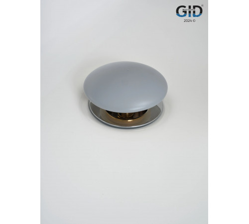 Клапан донный GID без перелива  Gmh100 74401K серый матовый 7x7x10