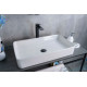 Раковина накладная Gid N9396 51140 белая 60x34x11