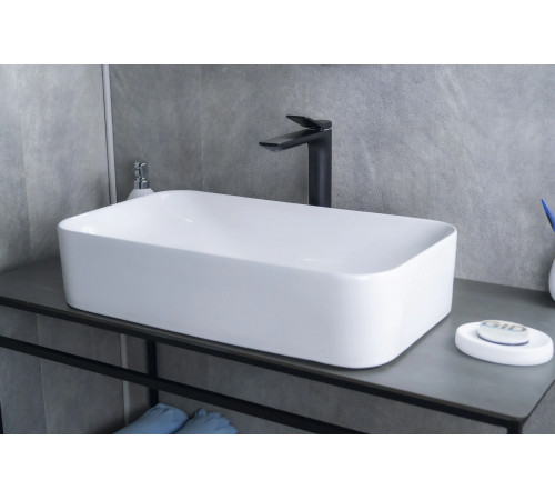 Раковина накладная Gid N9596 51199 белая 61x35x13