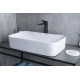 Раковина накладная Gid N9596 51199 белая 61x35x13