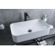 Раковина накладная Gid N9596 51199 белая 61x35x13