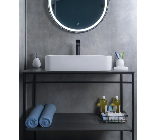 Раковина накладная Gid N9596 51199 белая 61x35x13
