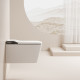 Унитаз-биде электронный ABBER Rechteck AC1215S подвесной белый