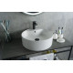 Раковина накладная Gid N9008b 51104 белая 46x46x16