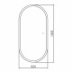 Заркало для ванной Abber Kontur AG6303S-1.0 с подсветкой, сенсорный выключатель, диммер