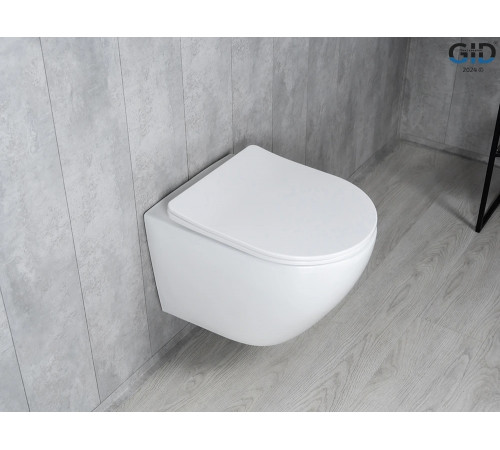 Подвесной унитаз GID Tornado Tr2122TF 62258Y белый 49x36x36