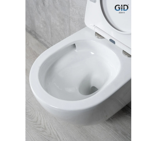 Подвесной унитаз GID Tornado Tr2122TF 62258Y белый 49x36x36