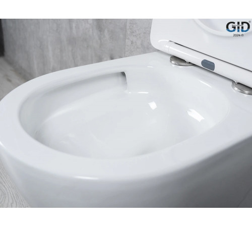 Подвесной унитаз GID Tornado Tr2122TF 62258Y белый 49x36x36