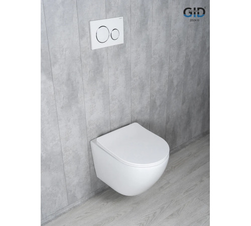 Подвесной унитаз GID Tornado Tr2122TF 62258Y белый 49x36x36