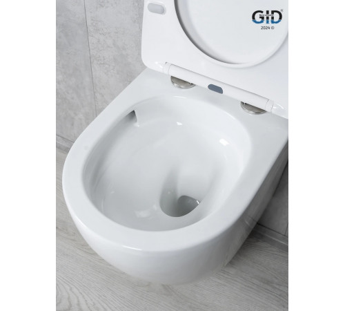Подвесной унитаз GID Tornado Tr2122TF 62258Y белый 49x36x36