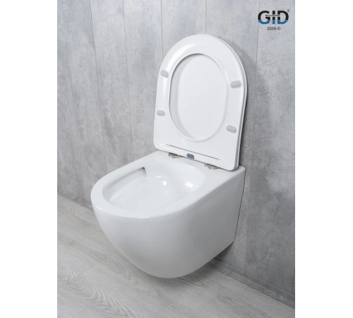 Подвесной унитаз GID Tornado Tr2122TF 62258Y белый 49x36x36