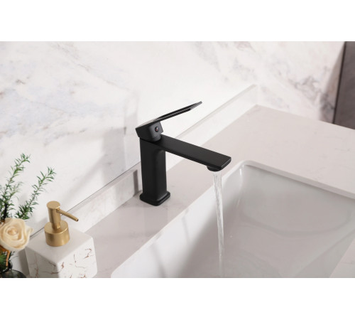 Смеситель GID для раковины Niagara L057-BM-K L057BMK черный матовый