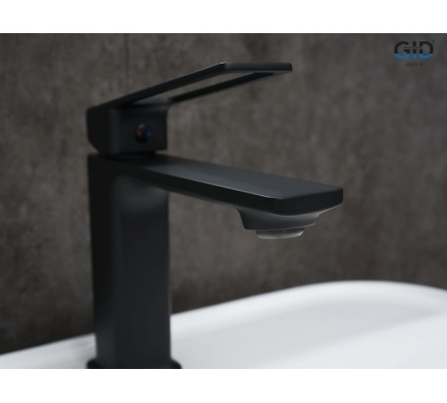 Смеситель GID для раковины Niagara L057-BM-K L057BMK черный матовый