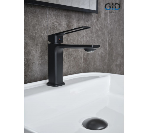 Смеситель GID для раковины Niagara L057-BM-K L057BMK черный матовый