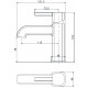 Смеситель для раковины Aquanet Minima AF130-10C