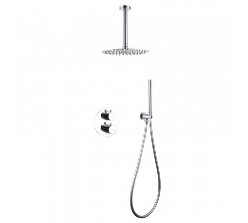 Система для душа ABBER Wasser Kreis AF8121 без излива, хром