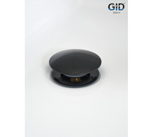 Клапан донный GID без перелива G-54BL 76601K черный глянцевый 7x7x10