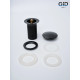 Клапан донный GID без перелива G-54BL 76601K черный глянцевый 7x7x10
