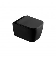 Подвесной унитаз GID Tr2140Bm 62255Y черный матовый 51x35x37.5