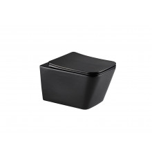 Подвесной унитаз GID Tornado Tr2143TF-BM 62302Y черный матовый 49x34x36