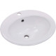 Раковина встраиваемая Gid 9413 71107 белая 56x49x19