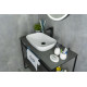 Раковина накладная Gid N9447 51157 белая 51x34x13