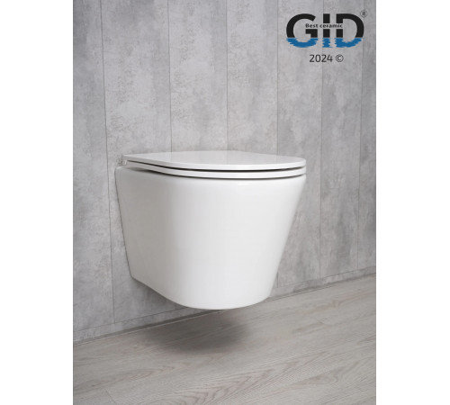 Подвесной унитаз GID Tr2130 62235Y белый 50x36x35