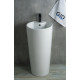 Раковина напольная Gid Nb131 81112 белая 40x40x84