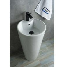 Раковина напольная Gid Nb131 81112 белая 40x40x84