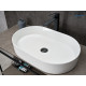 Раковина накладная Gid D1479 51203 белая 61x38.5x12
