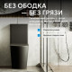 Унитаз компакт ABBER Bequem AC1112TMB черный матовый, безободковый, смыв торнадо