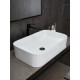 Раковина накладная Gid N9599 51231 белая 61x38x15