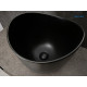 Раковина накладная Gid N9303bg 53378 черная графит 36x36x32