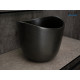Раковина накладная Gid N9303bg 53378 черная графит 36x36x32