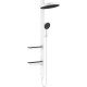 Душевая стойка 26842700 Hansgrohe Rainfinity Showerpipe 360 1jet матовый белый