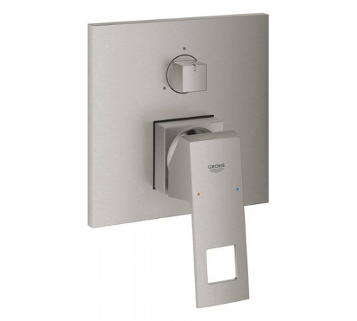 Смеситель для ванны GROHE Eurocube с переключателем на 3 положения, cуперcталь (24094Dc0)